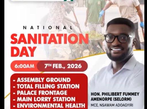 SANITATION DAY ANNOUNCEMENT